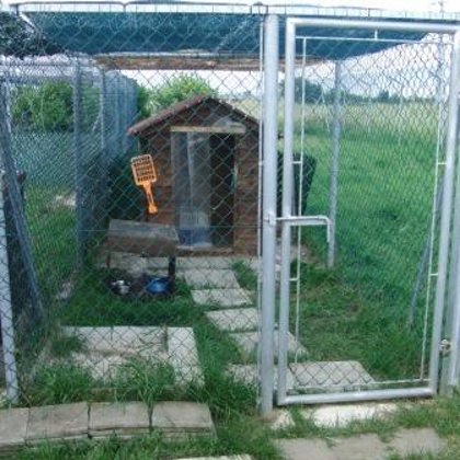 Recinto piccolo di ambientamento terminato